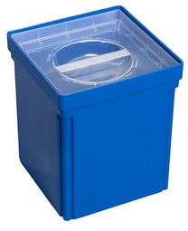 Image allit Einsatzbox EuroPlus Insert >L<130/3, blau