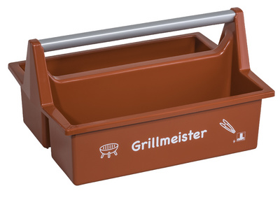 Image allit Tragekasten McPlus Carry "Grillmeister", braun