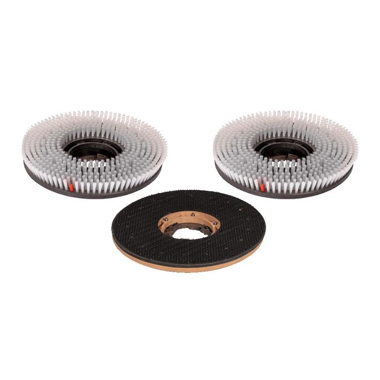 Image Zubehör/Ersatzteil: Bürsten-Set | 1 Set besteht aus Schrubbbürste (weich) ||71529||, Schrubbbürste (hart) ||71530||, Pad-Treibteller ||69308||