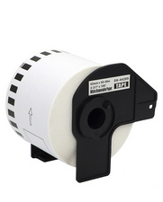 Image rillstab Endlos-Etiketten Papier, 62 mm x 30,48 m, ablösbar