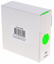 Image rillprint Markierungspunkte, Durchmesser: 50 mm, neongrün