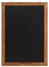 Image EUROPEL Kreidetafel mit Holzrahmen, 600 x 840 mm, natur
