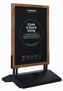 Image EUROPEL Kundenstopper SWING, 700 x 1.180 mm, natur