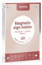 Image EUROPEL Tischaufsteller LUXE, DIN A6 hoch, gerade