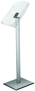Image EUROPEL Prospekständer mit Fußplatte, DIN A4, 1 Fach