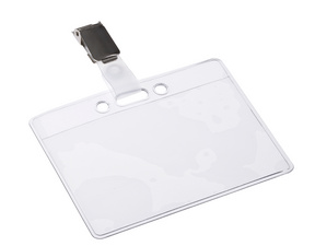 Image EUROPEL Namensschild, oben offen, mit Clip, 60 x 90 mm