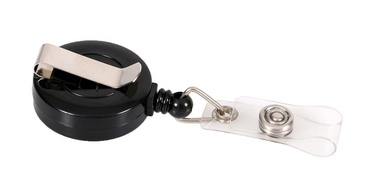 Image EUROPEL Ausweishalter mit Jojo, rund, schwarz