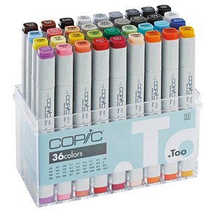 Image Restposten: COPIC Profi Marker, 36er Basis Set