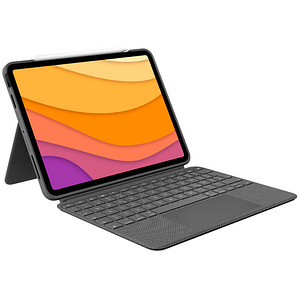 Image Logitech COMBO TOUCH Tablet-Tastatur grau geeignet für Apple iPad Air 4. Gen (2020), Apple iPad Air 5. Gen (2022)