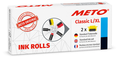 Image METO Tintenrolle für Preisauszeichner Classic L/XL, schwarz