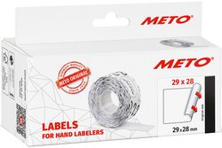 Image METO Etiketten für Preisauszeichner, 29 x 28 mm, weiß