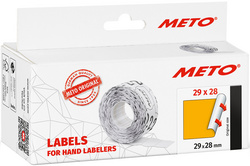 Image METO Etiketten für Preisauszeichner, 29 x 28 mm, orange
