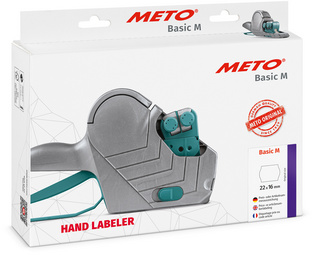 Image METO Preisauszeichner Basic M 1622, 2-zeilig, 16-stellig