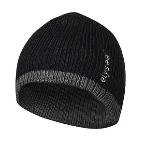 Image elysee® unisex Beanie HOLGER schwarz Einheitsgröße 1 St.