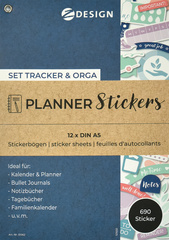 Image AVERY Zweckform ZDesign Planungs-Sticker "TRACKER & ORGA