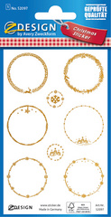 Image AVERY Zweckform ZDesign Weihnachts-Geschenkesticker "Oval"