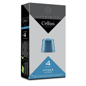 Image Cellini LUNGO VIVACE Kaffeekapseln 10 Portionen