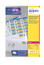 Image ZWECKFORM AVERY Adress-Etiketten SPECIAL, 63,5 x 33,9 mm, weiß für Inkjet-, Las