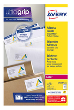 Image AVERY Etiquette d'adresse, 99,1 x 33,9 mm, blanc