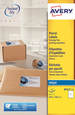 Image AVERY Etiquette d'expédition, 199,6 x 289,1 mm, blanc