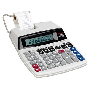 Image GENIE D69 Plus Tischrechner druckend lichtgrau/schwarz