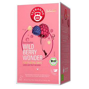 Image TEEKANNE Bio Luxury Cup Wild Berry Wonder Bio-Tee 25 Portionen