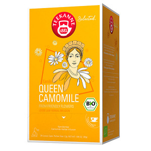 Image TEEKANNE Bio Luxury Cup Queen Camomile Bio-Tee 25 Portionen