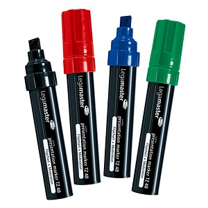 Image EDDING Legamaster JUMBO TZ 48 - Schwarz - Blau - Grün - Rot - Schwarz - Blau - 
