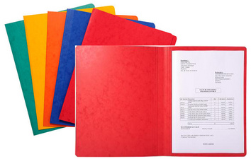 Image EXACOMPTA Aktendeckel LUSTRO, 240 x 320 mm, rot