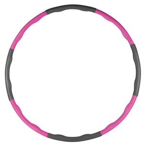 Image John® Wave Hula-Hoop-Reifen pink, grau