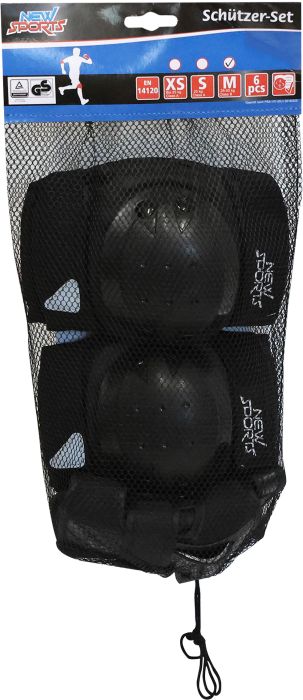 Image NSP Schützer-Set schwarz, Gr.M 25-50kg
