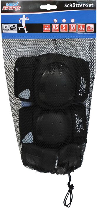 Image NSP Schützer-Set schwarz, Gr.XS bis 25kg