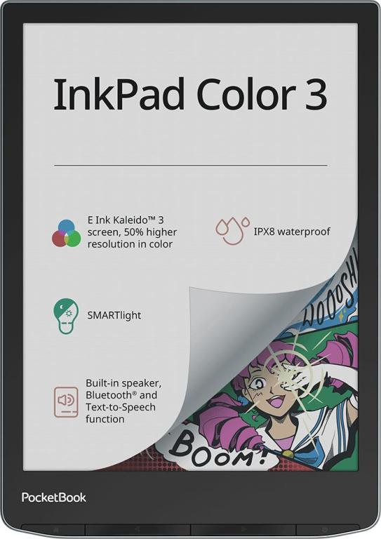 Image POCKETBOOK InkPad Color 3 eReader stormy sea mit 300 DPI 32GB