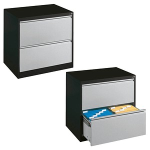 Image CP C 2000 Acurado Hängeregistraturschrank silber, grau mit 2 Schubladen 78,7 x 59,0 x 73,3 cm