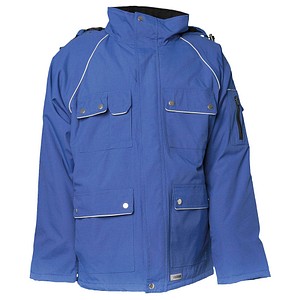 Image PLANAM® unisex Parka CANVAS 320 kornblau Größe L