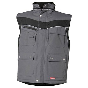 Image PLANAM® unisex Winterweste PLALINE schiefer, schwarz Größe M