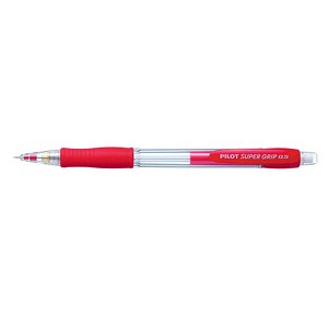 Image PILOT SUPER GRIP Druckbleistift rot HB 0,5 mm