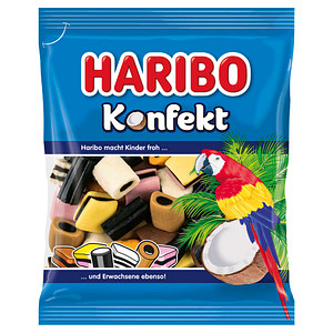 Image HARIBO Fruchtgummi KONFEKT, 175 g Beutel