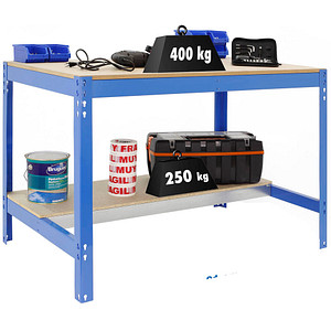 Image Simon Rack Werkbank KIT SIMONWORK BT0 900 blau 90,0 x 61,0 x 84,2 cm