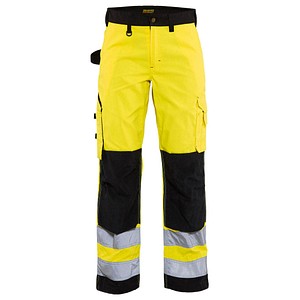 Image BLAKLÄDER® Damen Warnschutzhose 7155 gelb, schwarz Größe 40