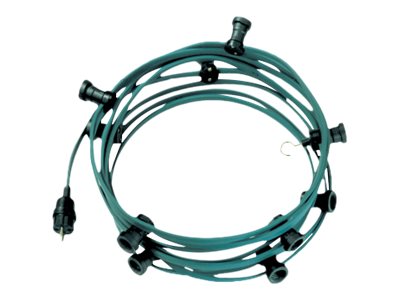Image BACHMANN ohne Leuchtmittel Lichterkette grün 10,0 m, 250 W