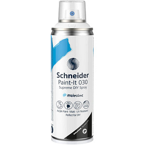 Image Schneider Paint-It 030 Supreme DIY Acrylspray Sprühfarbe weiß