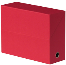 Image Restposten: Oxford Dokumentenmappe, A4, Kartoneinband, rot