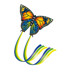 Image Günther® Flugdrachen Butterfly mehrfarbig