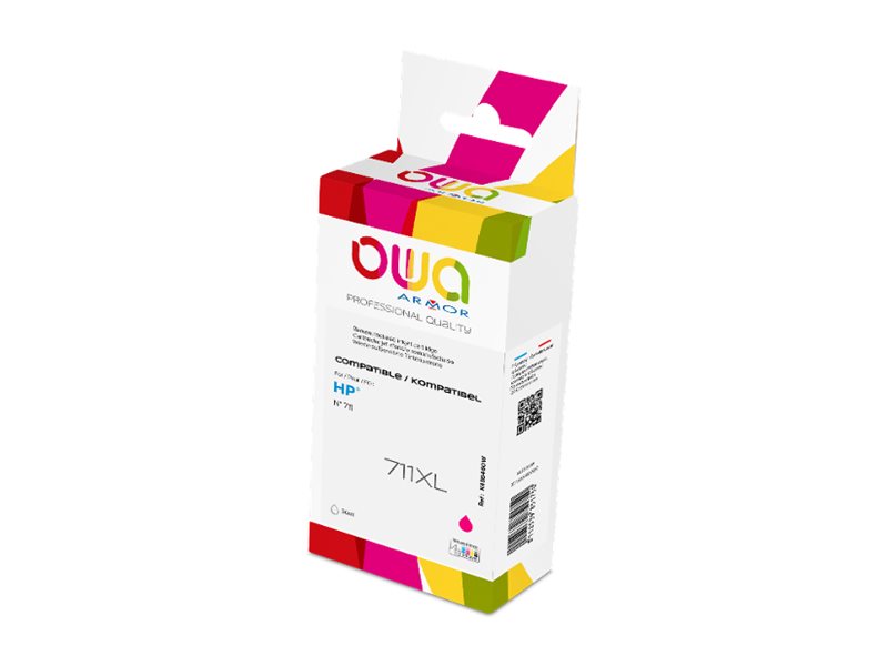 Image ARMOR OWA Tinte komp. HP 711M magenta (30ml)