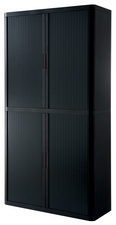Image PAPERFLOW Rollladenschrank easyOffice, 4 Böden, schwarz