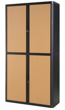 Image PAPERFLOW Rollladenschrank easyOffice, 4 Fachböden