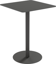 Image PAPERFLOW Gartentisch CROSS, (B)800 x (T)800 mm, grau