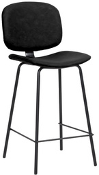Image 2 PAPERFLOW Barhocker VINTAGE THVINX2.01.01 schwarz Kunstleder