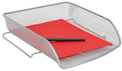 Image ALBA Briefablage "MESHFRA", DIN A4, Drahtmetall, grau